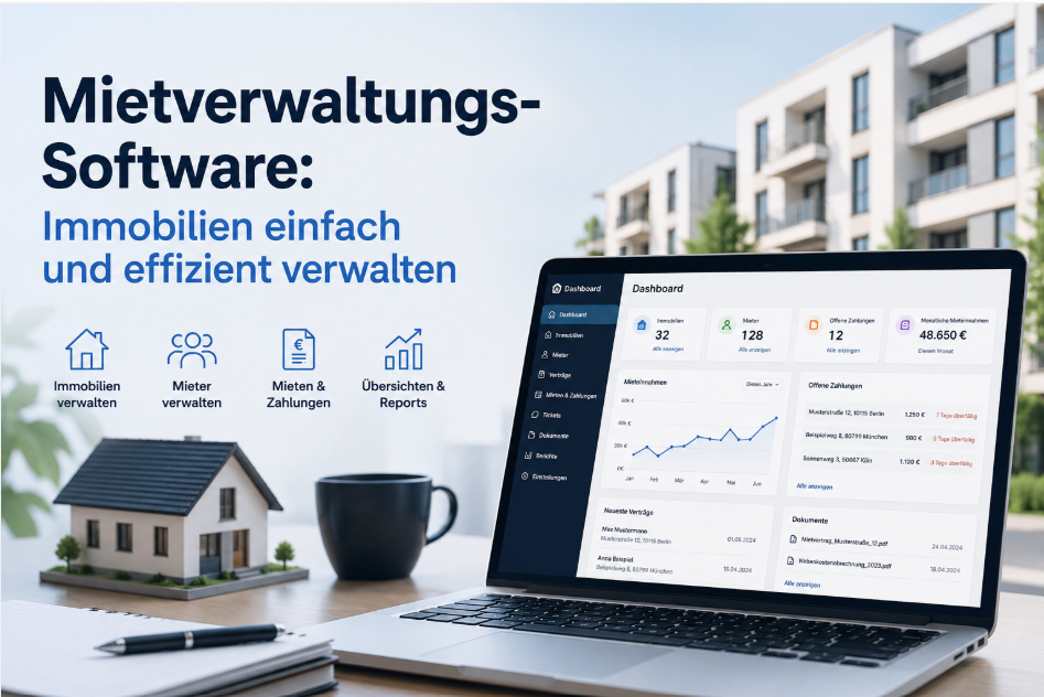 Mietverwaltungs-Software: Immobilien einfach und effizient verwalten