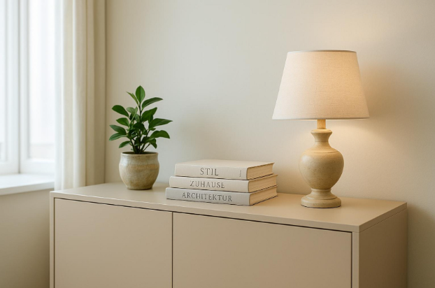 Wie eine beige Kommode verschiedene Designstile ergänzt